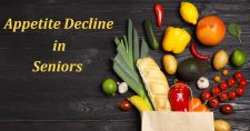 Loss of Appetite in Seniors. Picture of healthy fruits and vegetables.
